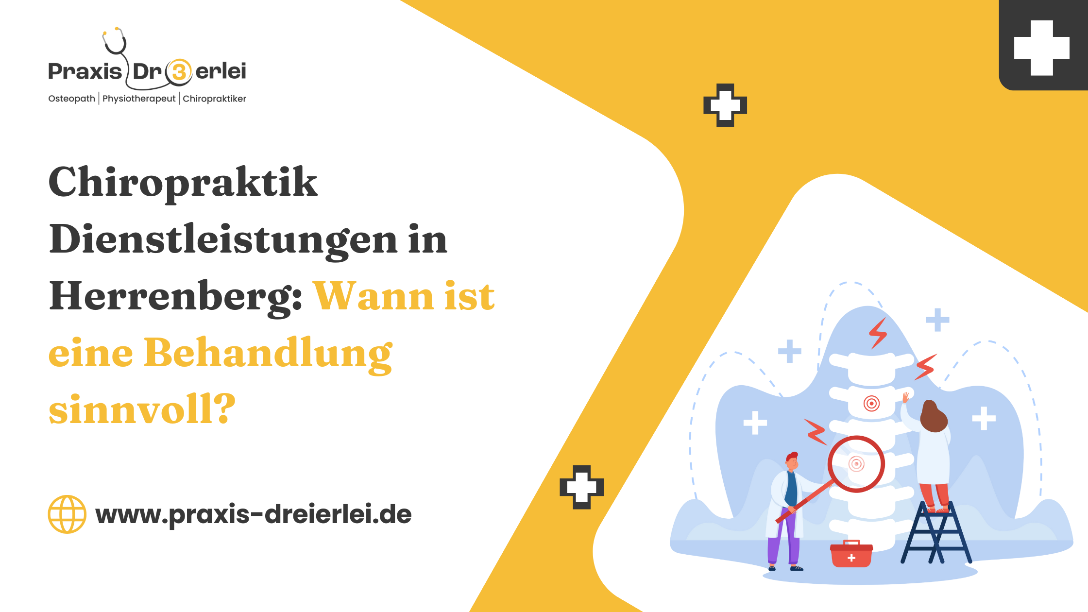 Chiropraktik Dienstleistungen in Herrenberg: Wann ist eine Behandlung sinnvoll