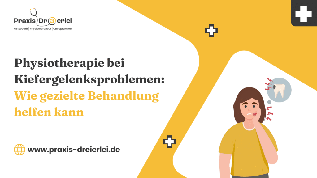 Physiotherapie bei Kiefergelenksproblemen: Wie gezielte Behandlung helfen kann